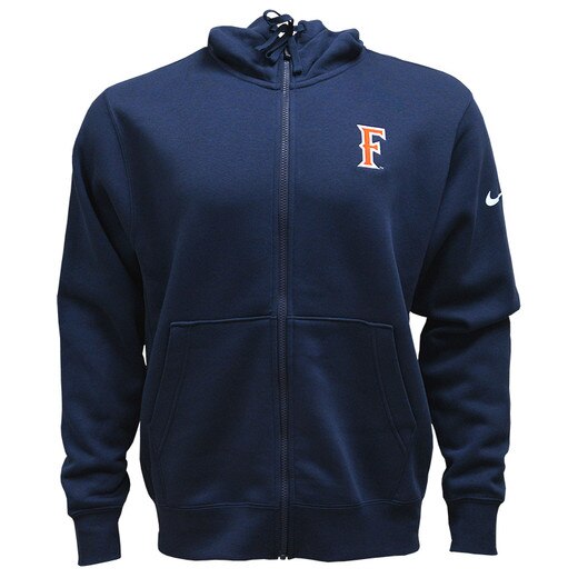 Nike Club Full Zip-Navy